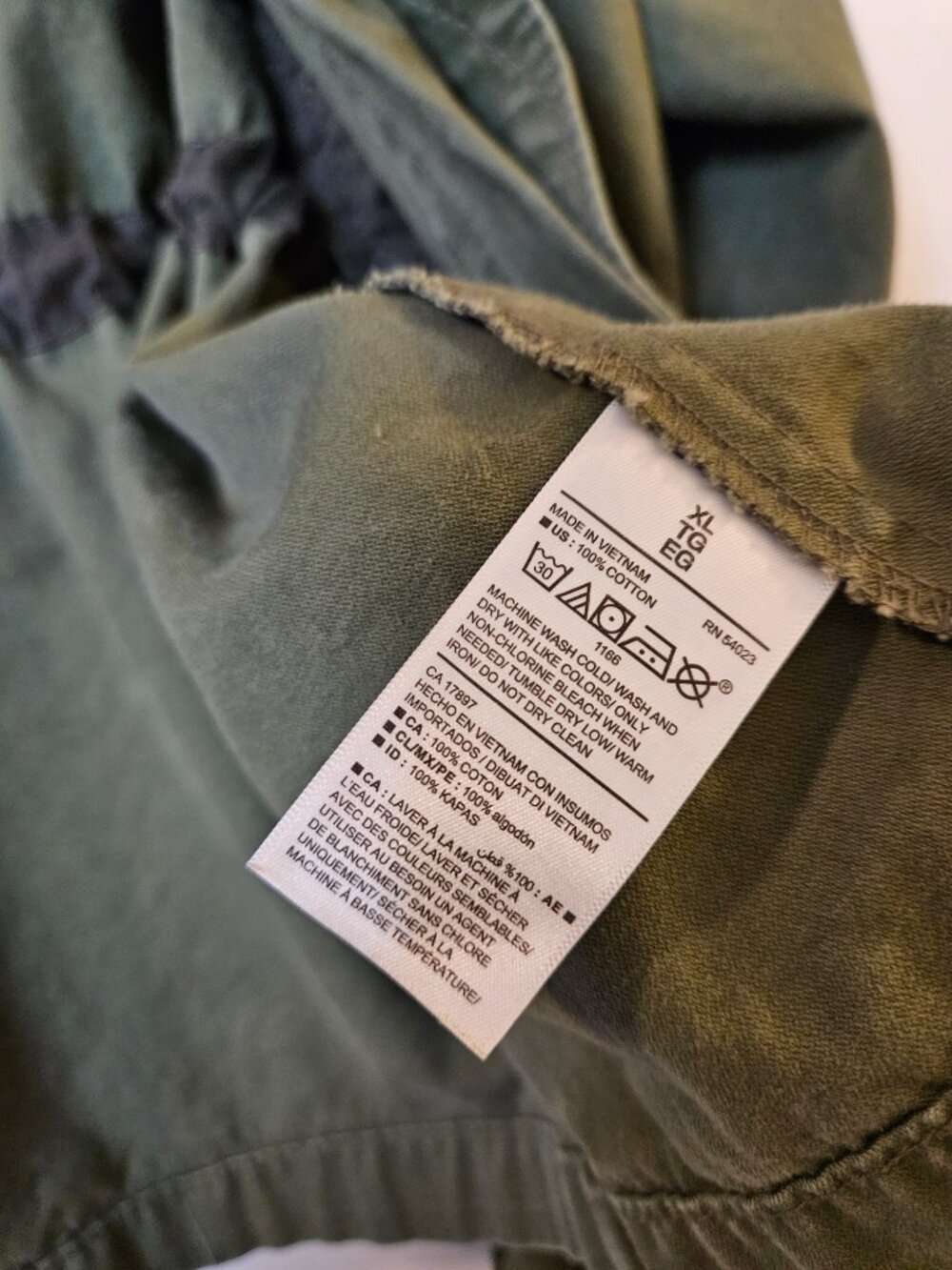 Old Navy Green Jacket 2010's size XL - Picture 5 of 6